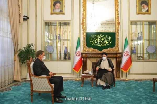 جهانگیری با رئیسی دیدار نمود