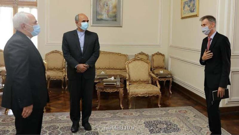 سفیر سوئیس با ظریف خداحافظی كرد