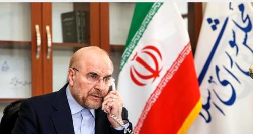 گفتگوی تلفنی قالیباف با رئیس مجلس ملی الجزایر در رابطه با آخرین تحولات غزه