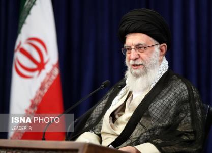 رهبری در جمع یك میلیون پیشكسوت دفاع مقدس سخنرانی می كنند