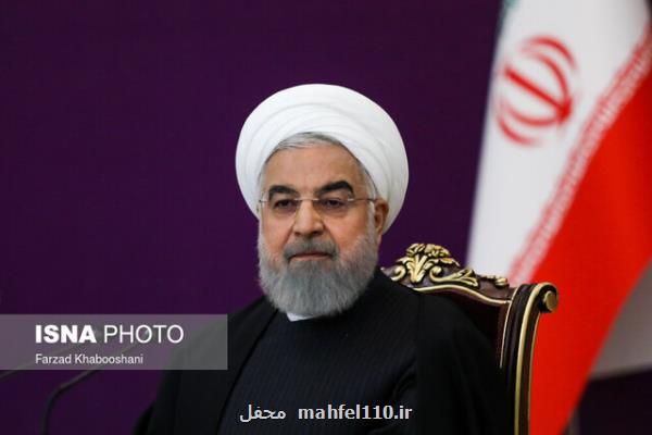 روحانی: امیدوارم با افتخار ماه های پرخطر پیش رو را از سر بگذرانیم