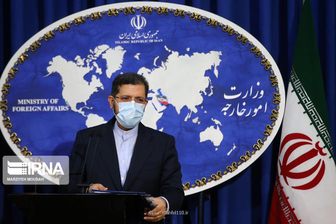 خطیب زاده: اجازه استفاده از خاك ایران برای انتقال سلاح را نمی دهیم