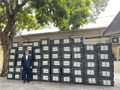 ارسال كمك های بشردوستانه ویتنام به ایران برای مبارزه با كرونا